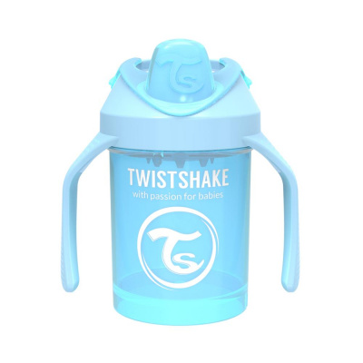 TWISTSHAKE Поильник MINI CUP PASTEL BLUE 230 мл.