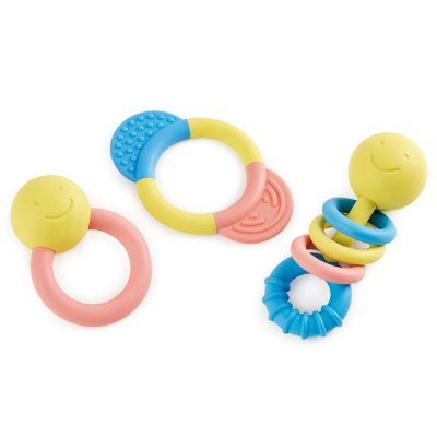 HAPE Прорезыватель-погремушка "Улыбка"