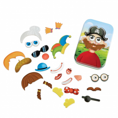 HAPE Игра в дорогу "Собери смешной портрет"