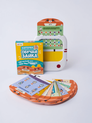 ALILO Набор карточек "Обучай зайка"