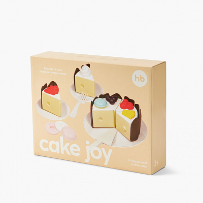 HAPPY BABY Набор еды "CAKE JOY"