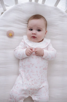 ATELIER BABBI Комбинезон "Toile de jouy pink"