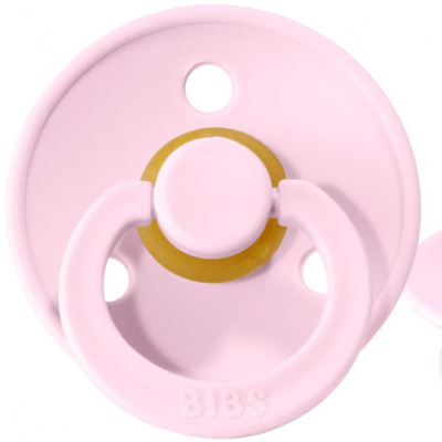BIBS Соска-пустышка COLOUR BABY PINK, 0-6 мес.
