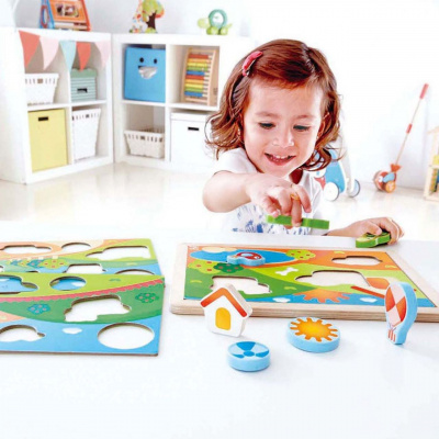 HAPE Вкладыши "Солнечная Долина" 3в1