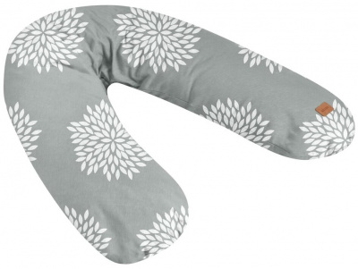 BEABA Материнская подушка BIG FLOPSY JERSEY FLOWER GRIS