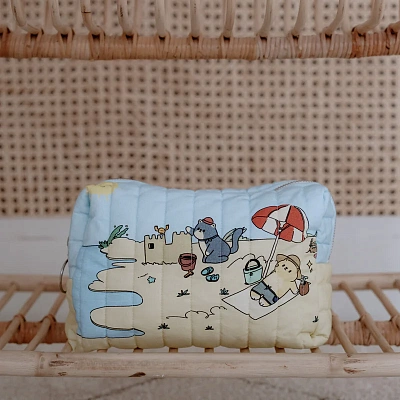 ATELIER BABBI Косметичка "Beach"