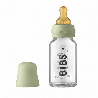 BIBS Бутылочка из стекла SAGE, 110 мл.