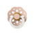 BIBS Соска-пустышка BOHEME LATEX BLUSH GLOW, 0-6 мес. BIBS Соска-пустышка BOHEME LATEX BLUSH GLOW, 0-6 мес.