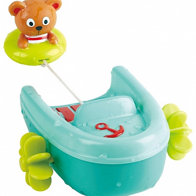 HAPE Игрушки для купания "Мишка на тюбинге"
