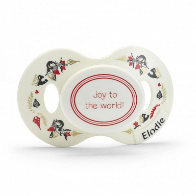 ELODIE Пустышка JOY TO THE WORLD 3м.+