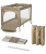 CARRELLO Кровать-манеж PICCOLO+ SAND BEIGE CARRELLO Кровать-манеж PICCOLO+ SAND BEIGE
