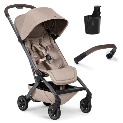 JOOLZ Коляска с бампером и подстаканником AER 2 SANDY TAUPE