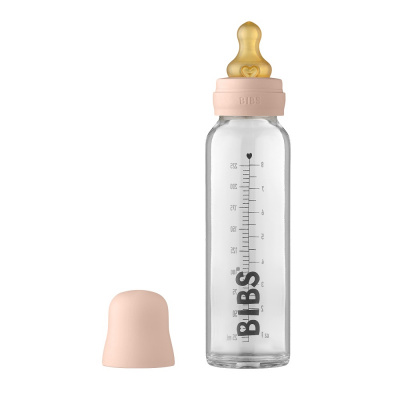 BIBS Бутылочка из стекла BLUSH, 225 мл.