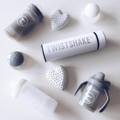 TWISTSHAKE Поильник MINI CUP PASTEL GREY 230 мл.