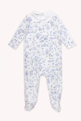 ATELIER BABBI Комбинезон "Toile de jouy blue"